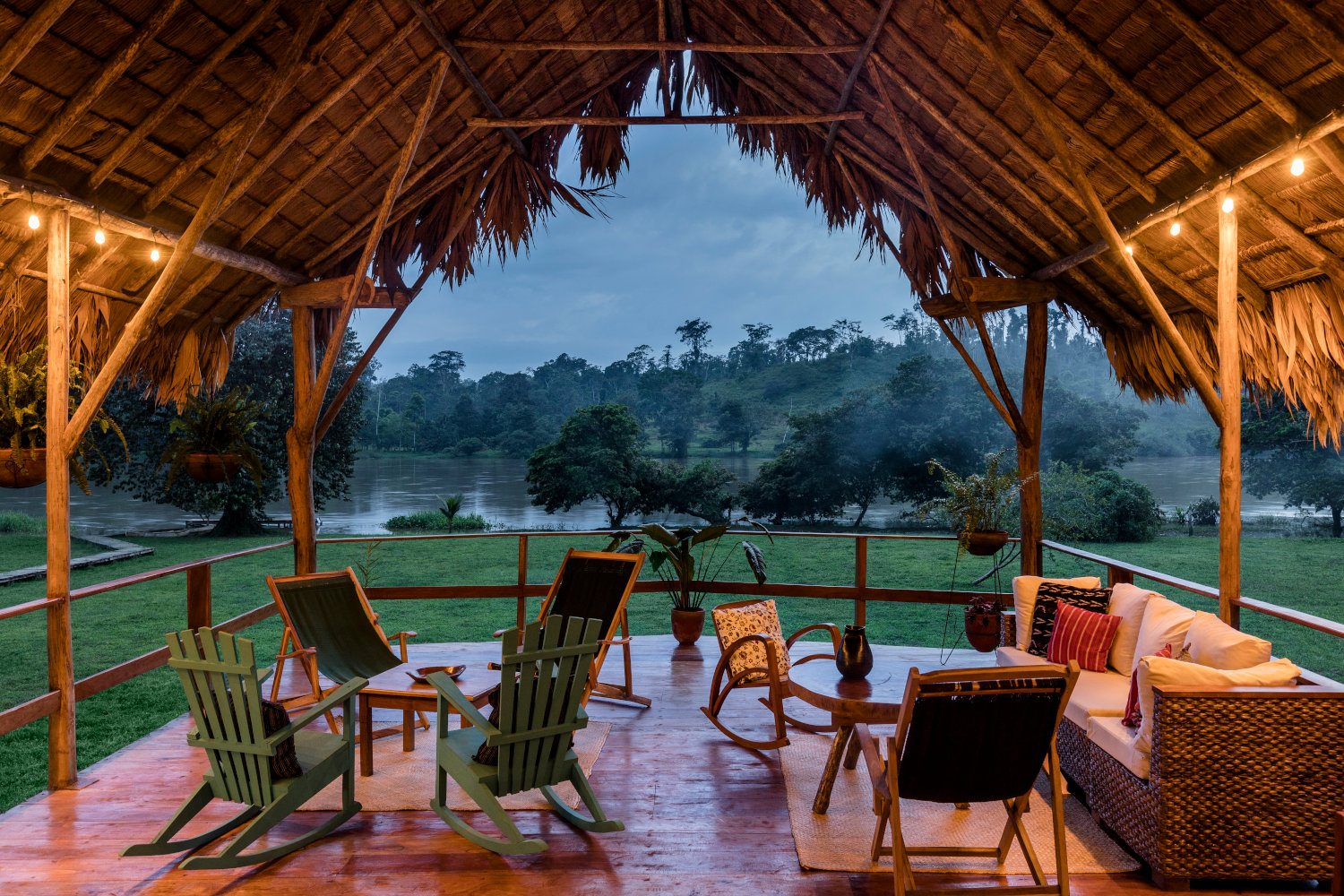 hall guacimo Ecolodge night