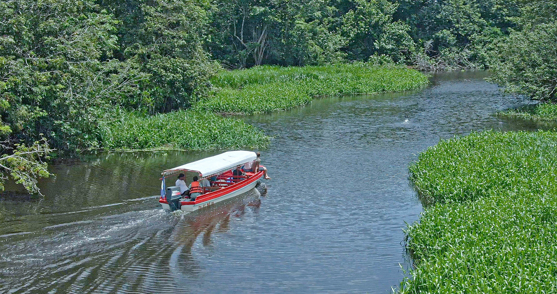 boat tourism at San Juan river