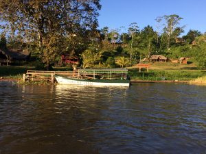 Guacimo Lodge boat